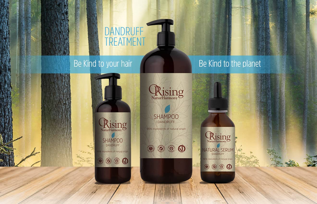 Orising NaturHarmony Dandruff linia przeciwłupieżowa kosmetyków trychologicznych