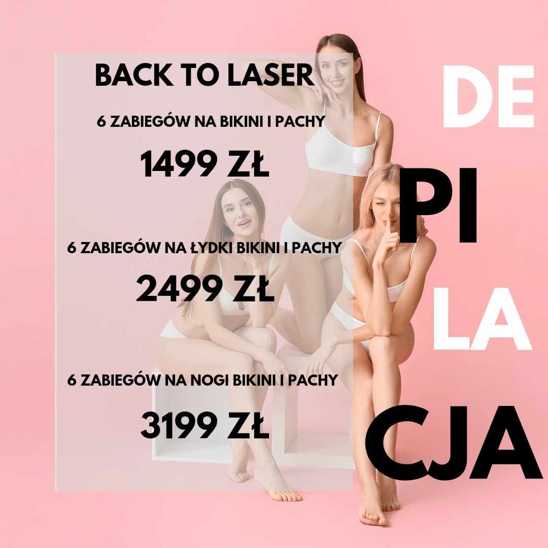 depilacja laserowa pakiet promo listopad 2024 trycho-derm Głogów
