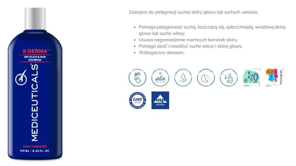 Mediceuticals X-Derma szampon