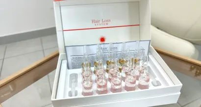 Hair Loss System zestaw wzmacniający włosy i oczyszczający skórę głowy.