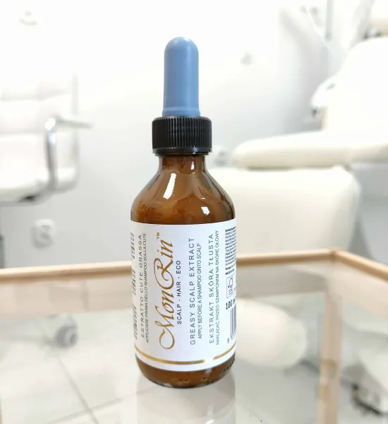 Wcierka na przetłuszczające się włosy ekstrakt do tłustej skóry głowy Monrin 100 ml