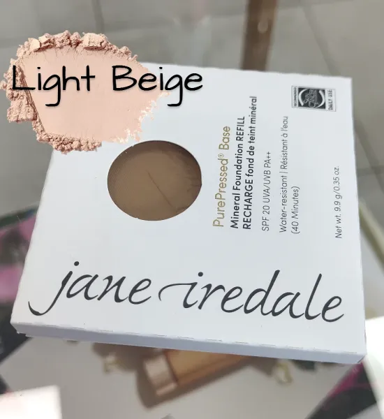 puder prasowany jane iredale Light Beige