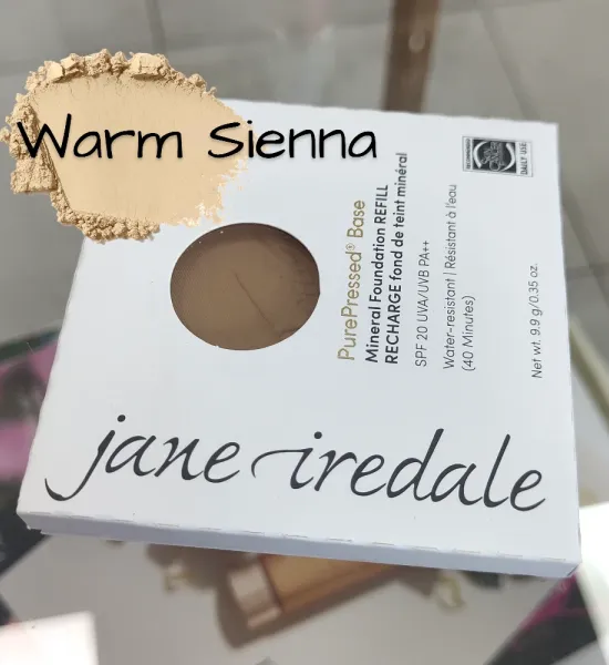 Puder prasowany warm sienna Jane Iredale 9,9g