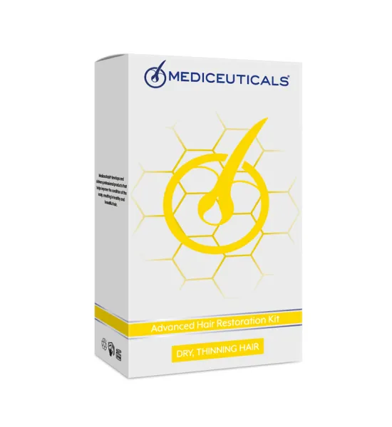 Mediceuticals advanced Hair Restoration Kit Dry Thinning Hair Trycho Derm Glogow