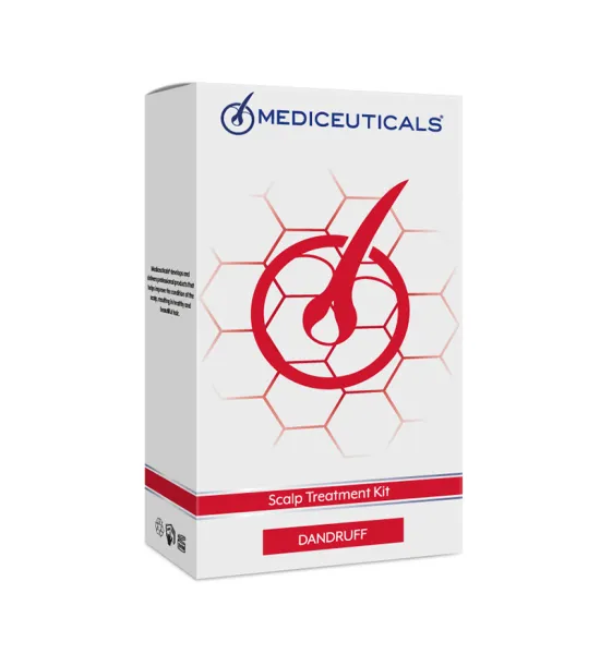 Mediceuticals Scalp Treatment Kit Dandruff zestaw kosmetyków przeciwłupieżowy X-Folate Therapeutic TheraRx
